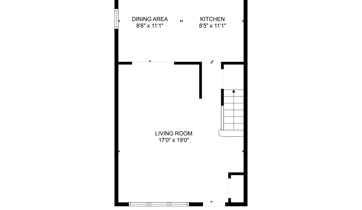 2D Floor Plan for 938 East 228th Street Suite 1