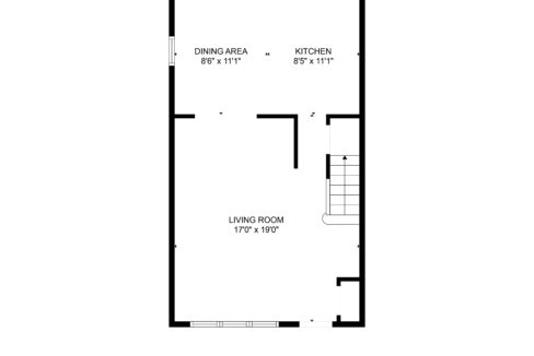 2D Floor Plan for 938 East 228th Street Suite 1